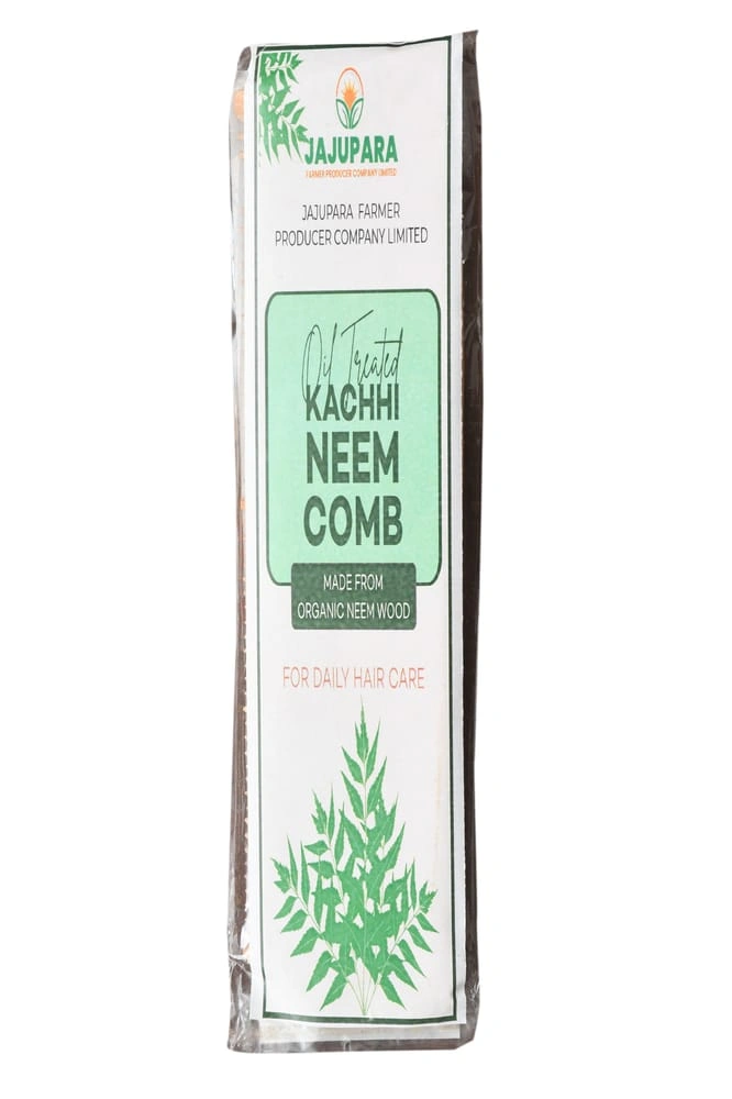 Kachhi Neem Wood Comb-1011