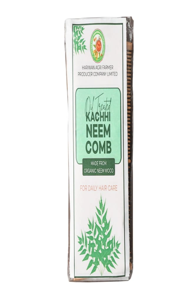 Kachhi Neem Wood  Comb