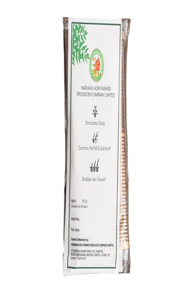 Kachhi Neem Wood  Comb