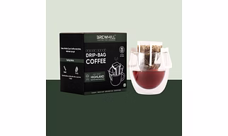 Brewhill Drip Bag Coffee | Light Roast | Pack of 10 | 100% Arabica Specialty Coffee