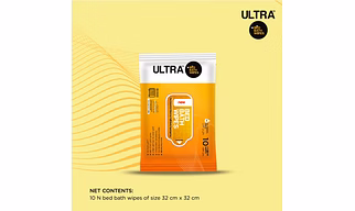 ULTRA BED BATHS WIPES