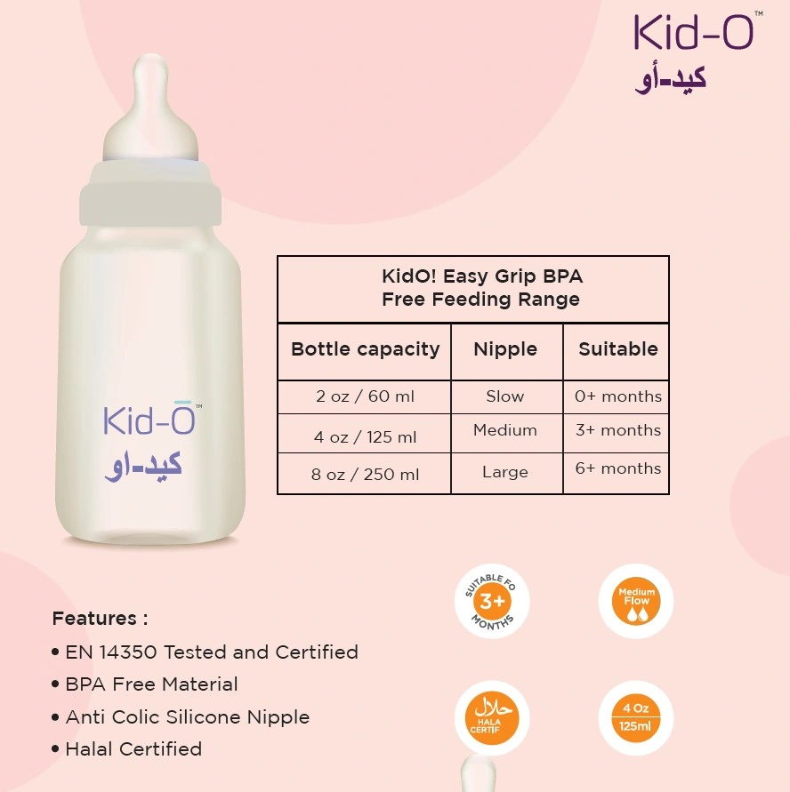 KIDO BABY GLASS FEEDING BOTTLES-1