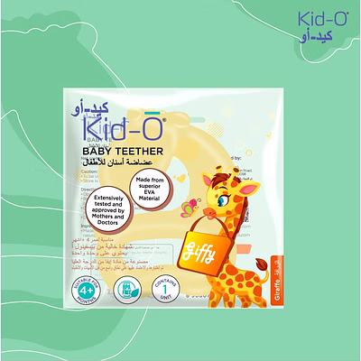 kido teethers - giraffe