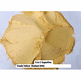 asharb multani mitti powder c superfine yellow