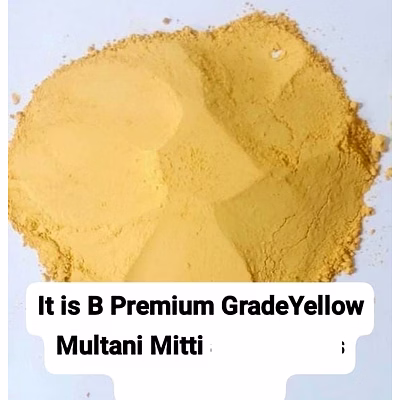 asharb multani mitti powder b yellow premium grade