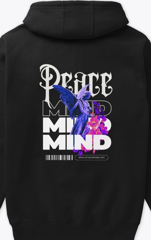 Peace | Mind | Hoodie | 250gsm-2