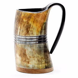 glory handicrafts horn mug for drinking