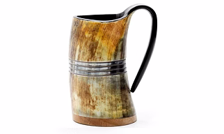 Horn Mug For Drinking