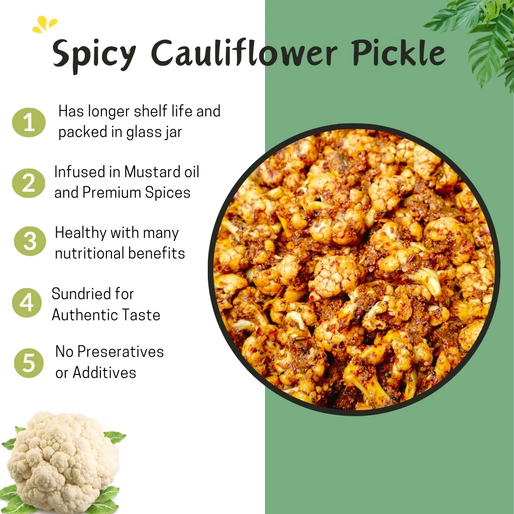 cauliflower pickle facts