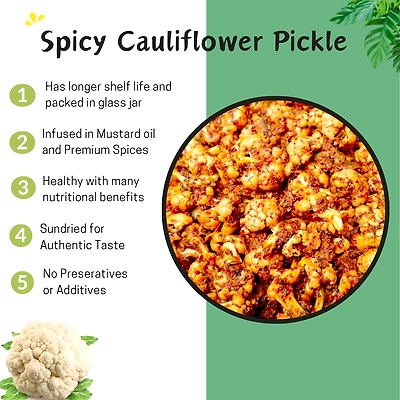 cauliflower pickle facts