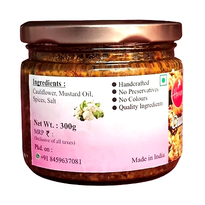 Cauliflower Pickle - Indian Condiment-4