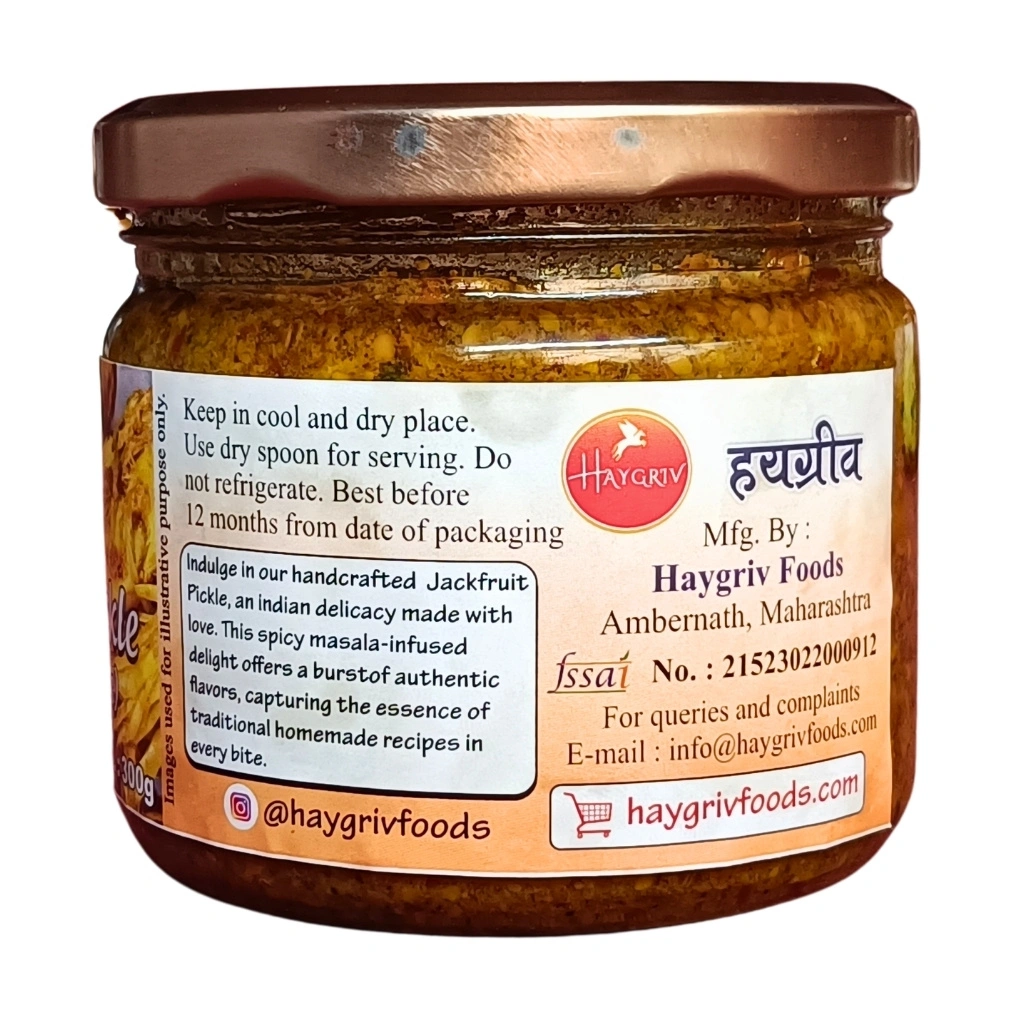 jackfruit pickle in jar