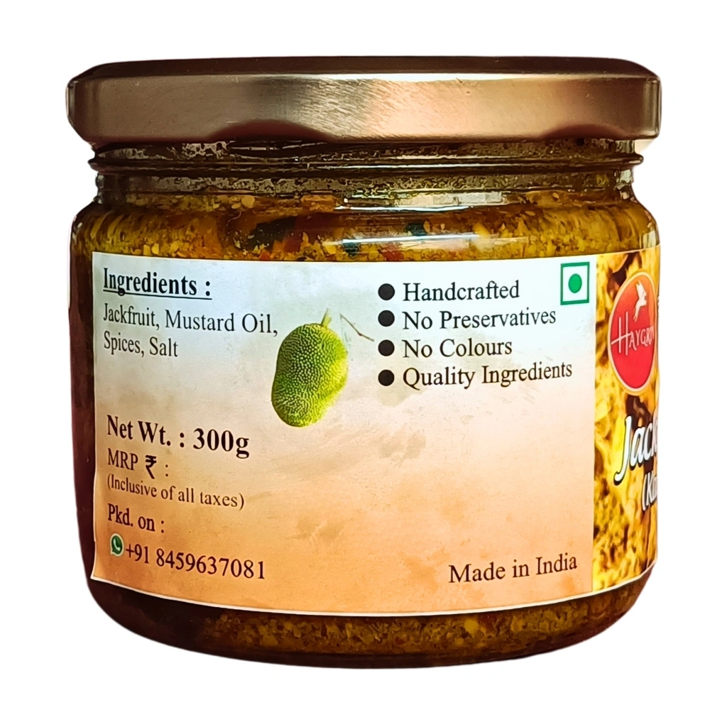 Jackfruit Pickle - Indian Spicy Condiment-4