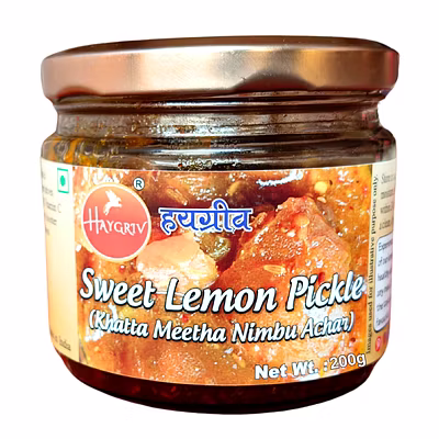 sweet lemon pickle