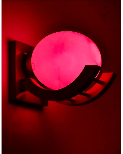 Multiple Modern Wall Globe Lights! Available in vibrant Blue, Green, Pink, Orange, and Yellow.-1