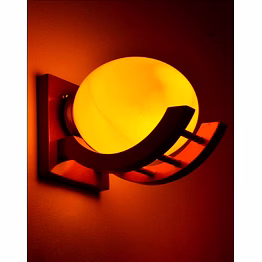 multiple modern wall globe lights! available in vibrant blue, green, pink, orange, and yellow.
