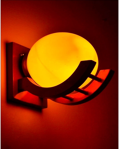 Multiple Modern Wall Globe Lights! Available in vibrant Blue, Green, Pink, Orange, and Yellow.-12602978