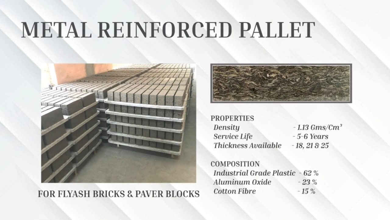 High Density Fly ash brick pallets OR Pavor Block Pallet OR CAP Pallet-1