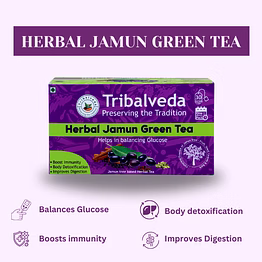herbal jamun green tea