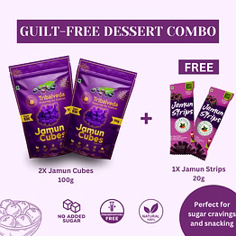 guilt-free dessert combo- jamun version