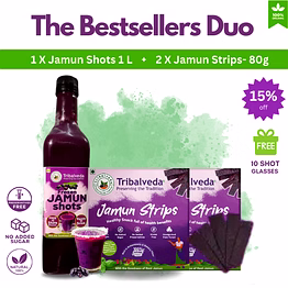 bestseller duo - jamun shots + jamun strips