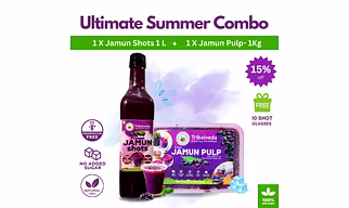 Ultimate Summer Combo - Jamun Shots + Jamun Pulp