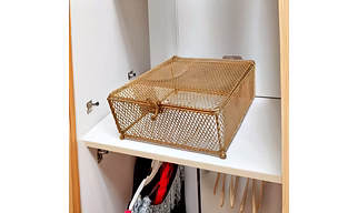 Fine Mesh Basket with Locking Clip