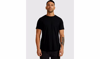 Men's Round Neck Half Sleeves Cotton T-Shirt // Plain Tshirt
