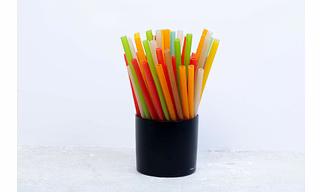 THOOSHAN Rice Drinking straws 8mm diameter, 20cm height- Standard straws