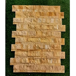 teakwood sand stone wall cladding