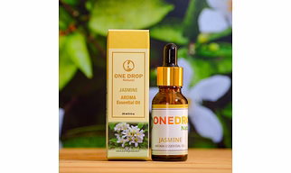 ONEDROP NATURAL Jasmine Essential Oil 20 ML Diffuser Aroma Oil Diffuser for Home Fragrance Oil