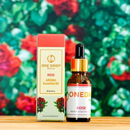 onedrop natural rose essential oil 20 ml aroma oil diffuser for home fragrance