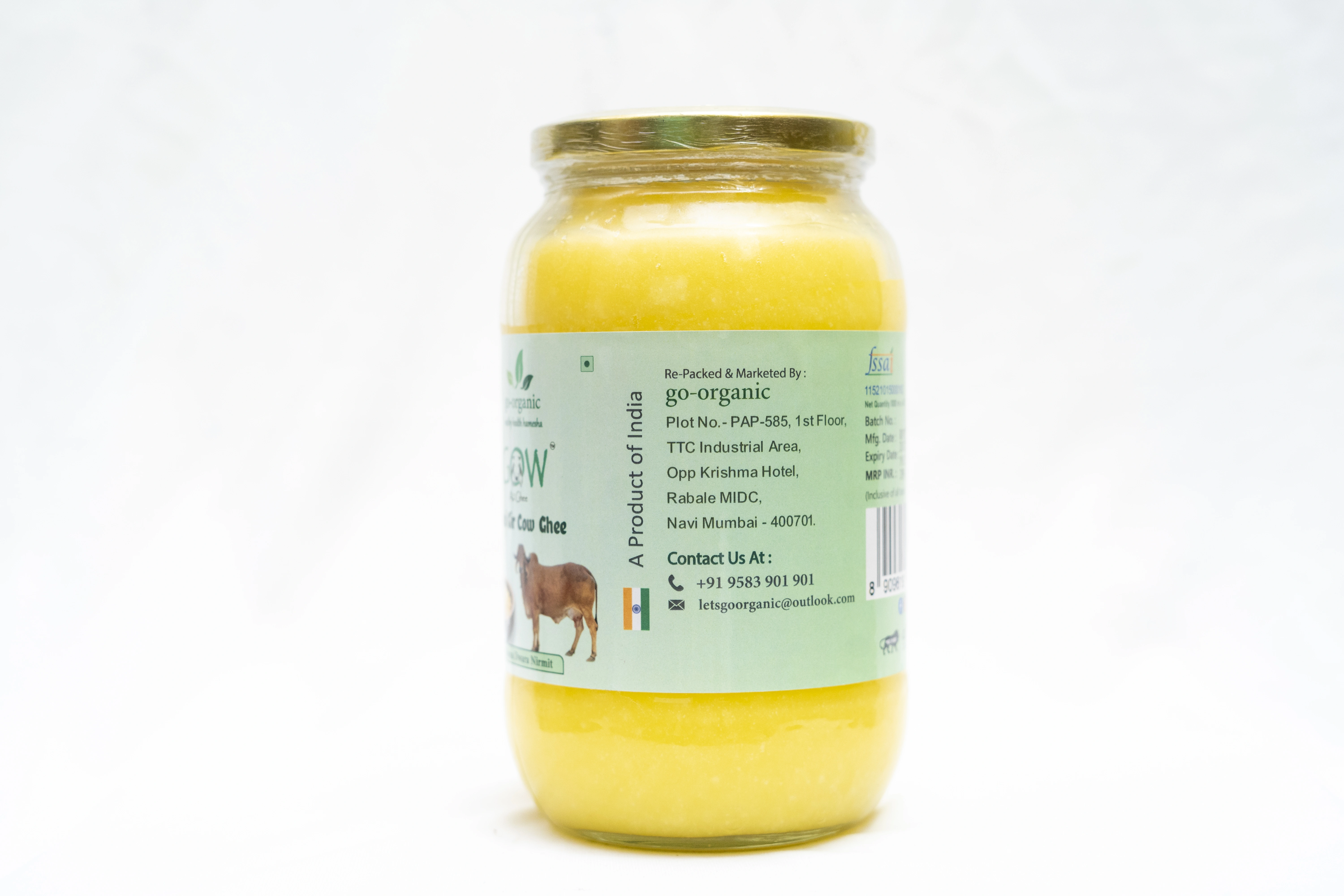 Gow A2 Bilona Gir Cow Ghee 1 Litre-2