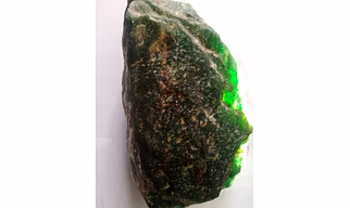 Green gemstone