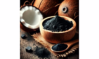 coconut charcoal powder