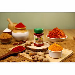 ambe halad pickle 200g jar rudra