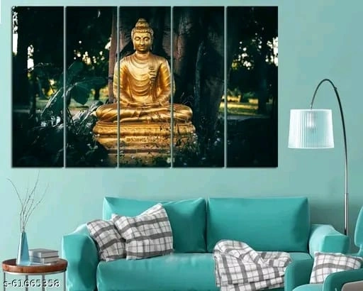 Buddha under tree wall hangings-s-61665358