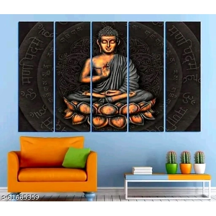Buddha meditating black aura-s-61665359