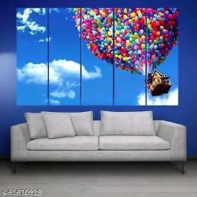 colourful balloons in the sky