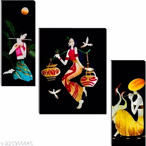 Portrait wall painting