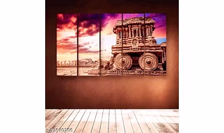 Mahabharat rath wall painting