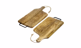 Wooden Pizza Plater