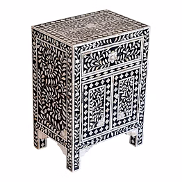 nte bone inlay almari