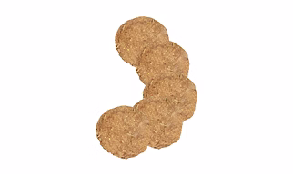 Indian Cow dung cake pack with 5 pics for use netural fuel for food making
