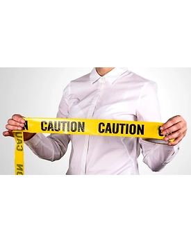 Weather Resistant Barricading Safety Tape
