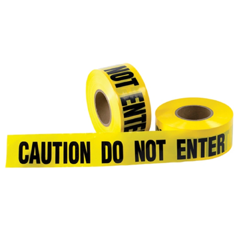 Yellow Black Security Tape-4