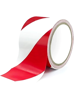 Caution Tape Red White