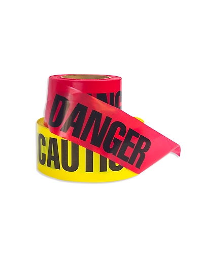 Caution Tape Red White-1
