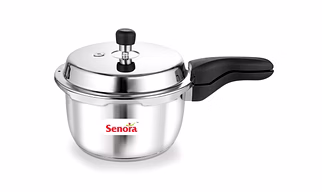 Senora Stainless Steel Pressure Cooker 2 Ltr