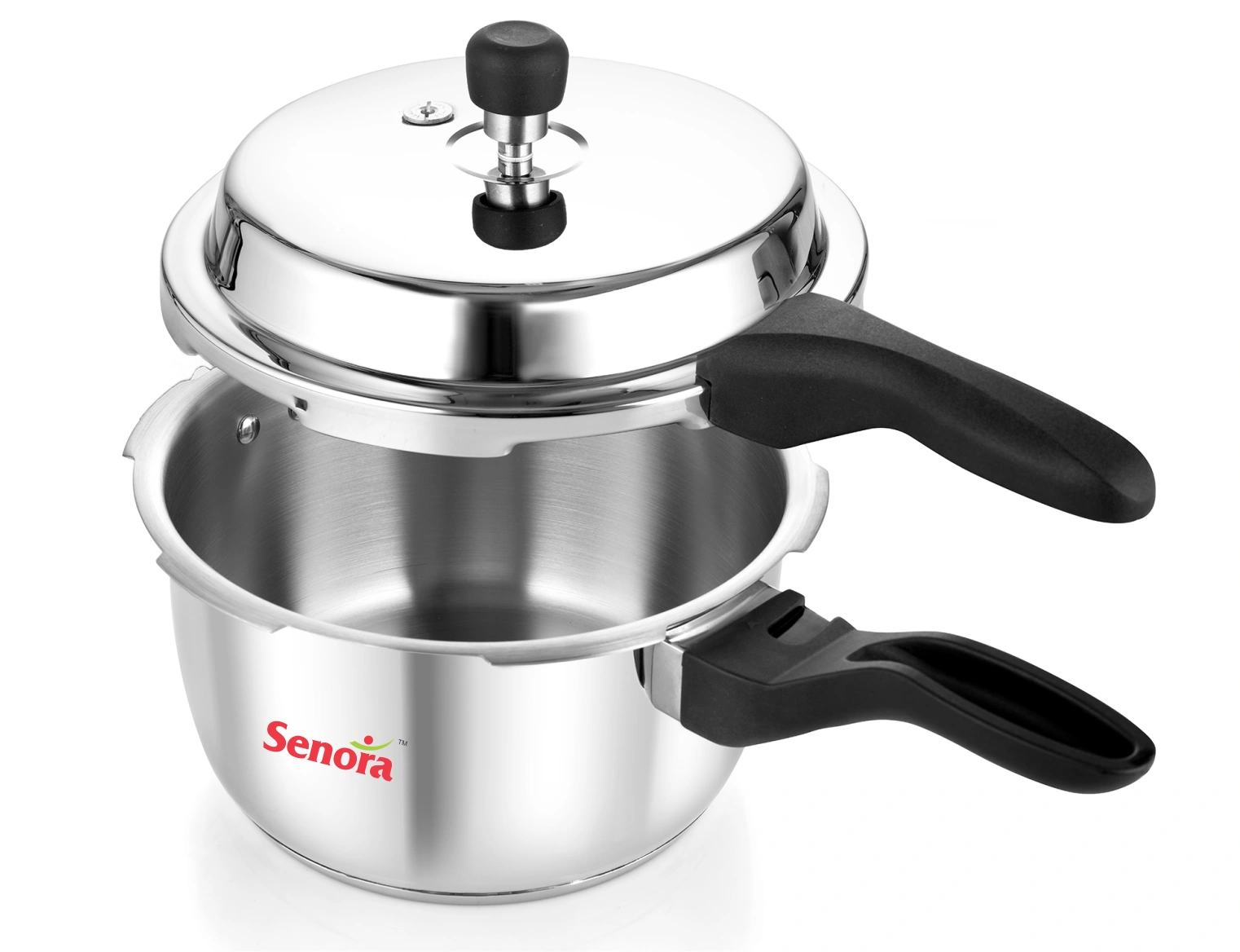 Senora Stainless Steel Pressure Cooker 2 Ltr-2